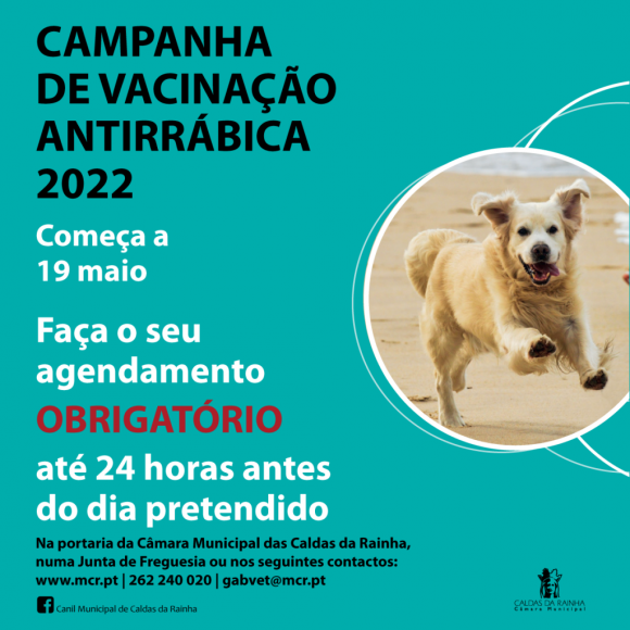 Campanha de Vacinação Antirrábica - Obrigatório fazer agendamento Campanha de Vacinação Antirrábica - Obrigatório fazer agendamento